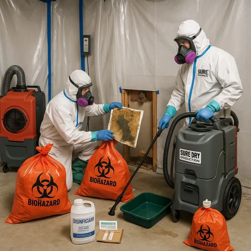 Contaminated Water Handling Protocols process in Hooper, UT
